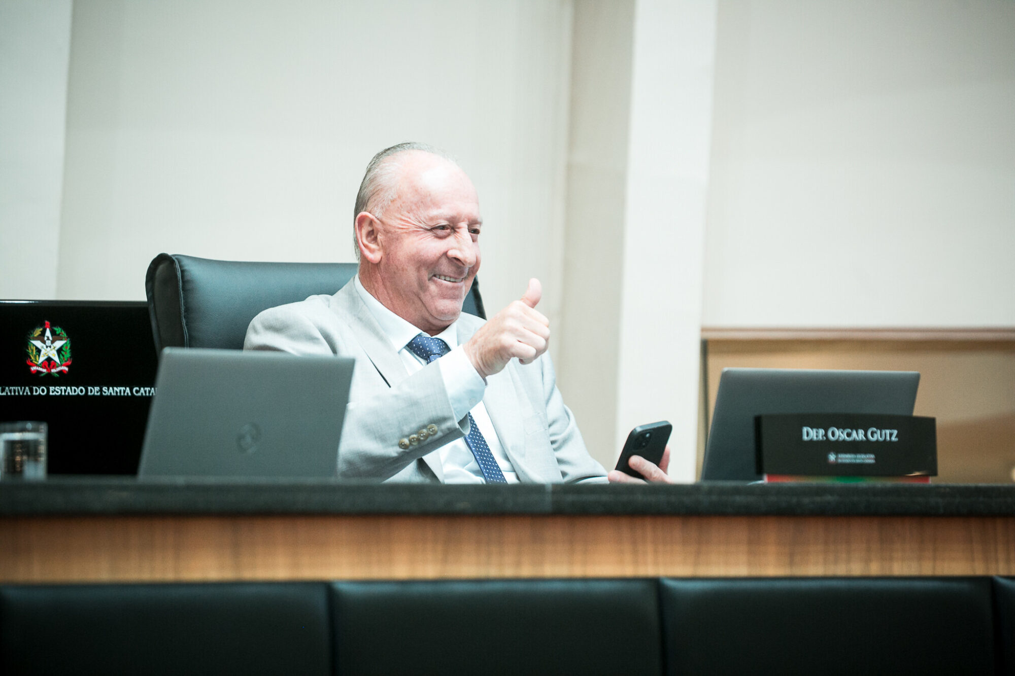 - Deputado Oscar Gutz (PL)