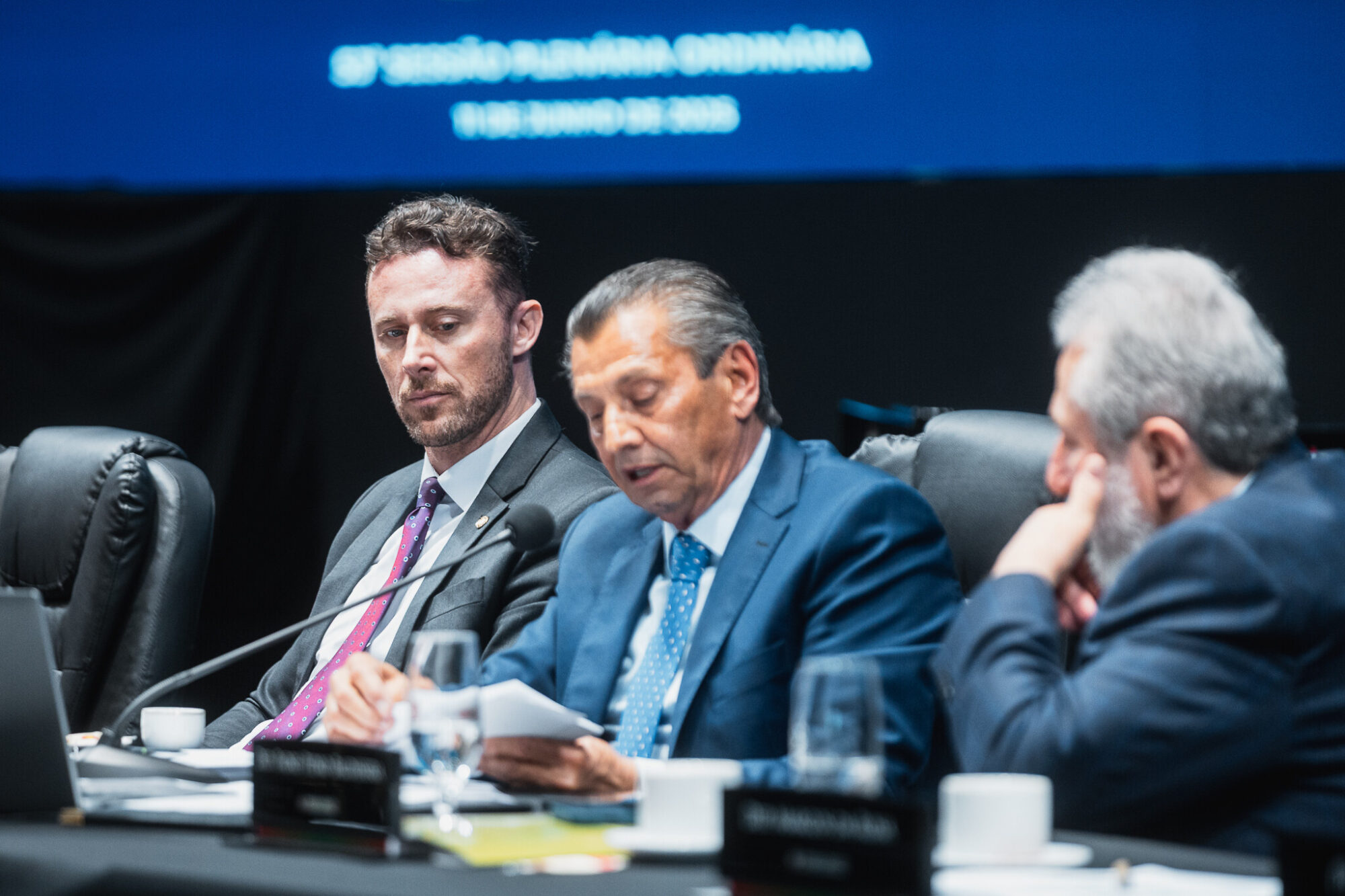 - Deputado Fernando Krelling (MDB) 	
- Deputado Julio Garcia (PSD) 	 - Deputado Padre Pedro Baldissera (PT)
