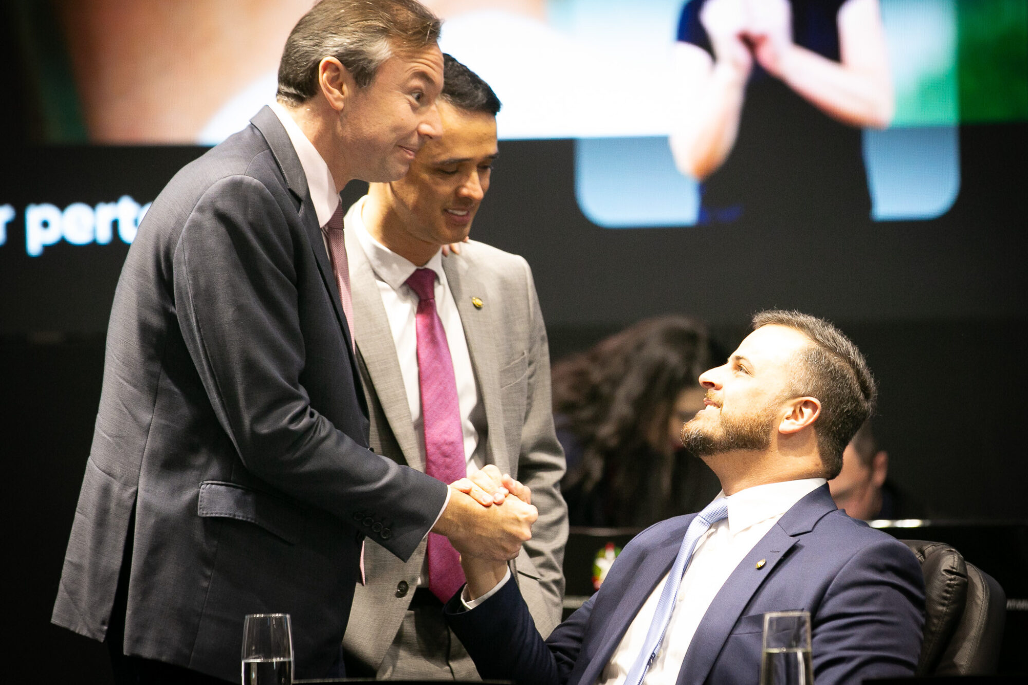- Deputado Napoleão Bernardes (PSD) 	
 - Deputado Marcos da Rosa (União)	
 - Deputado Lucas Neves (Podemos)