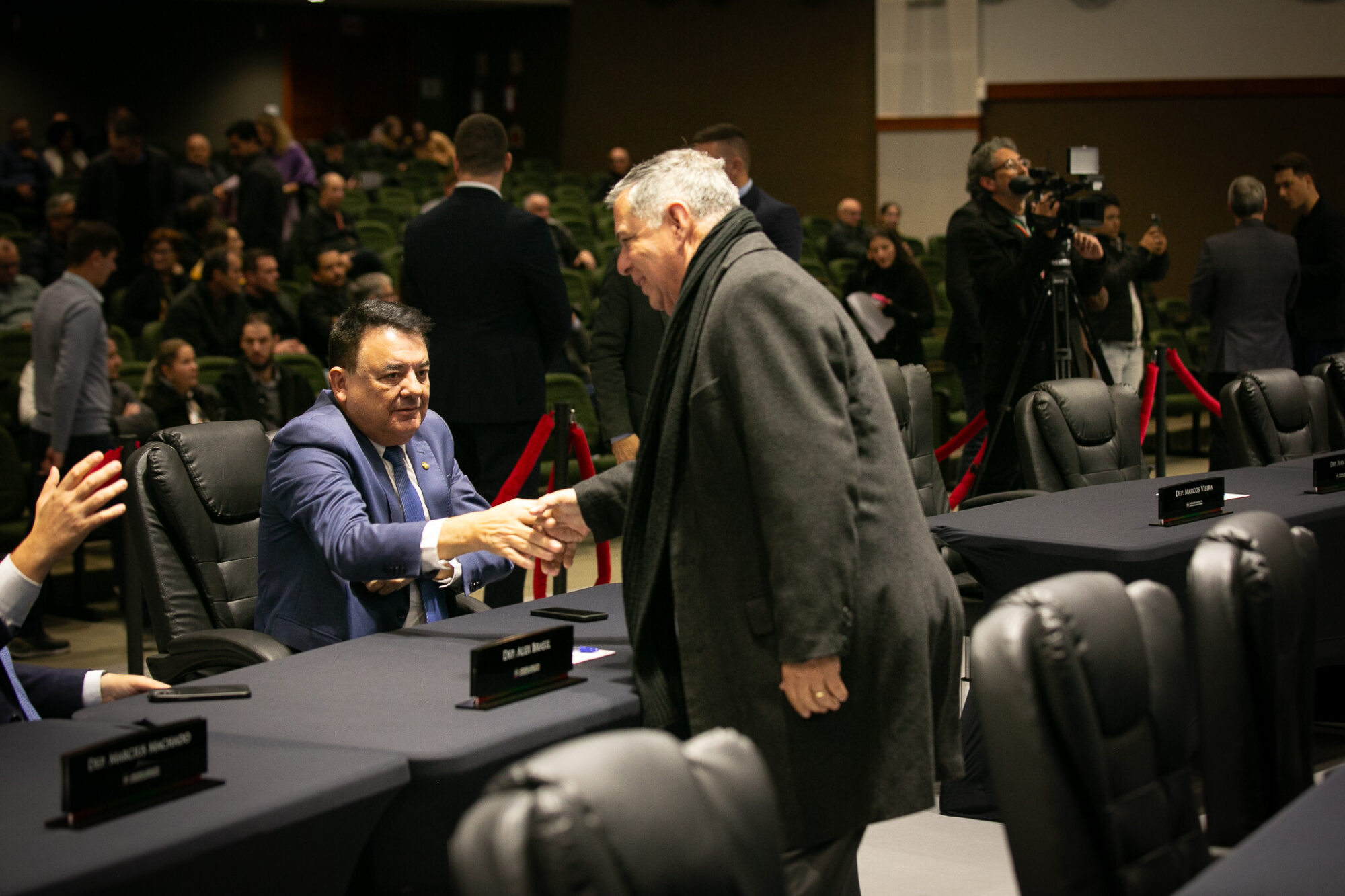 - Deputado Mauricio Peixer (PL)	 - Deputado Mário Motta (PSD)