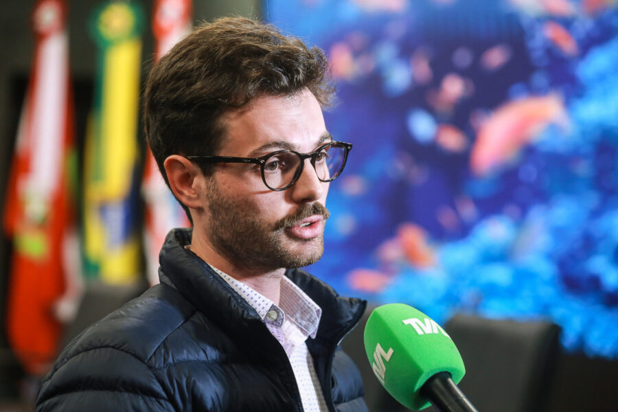 Engenheiro Igor Marcon Belli, pesquisador do Laboratório de Pesquisas em Resíduos Sólidos (Lareso), da UFSC