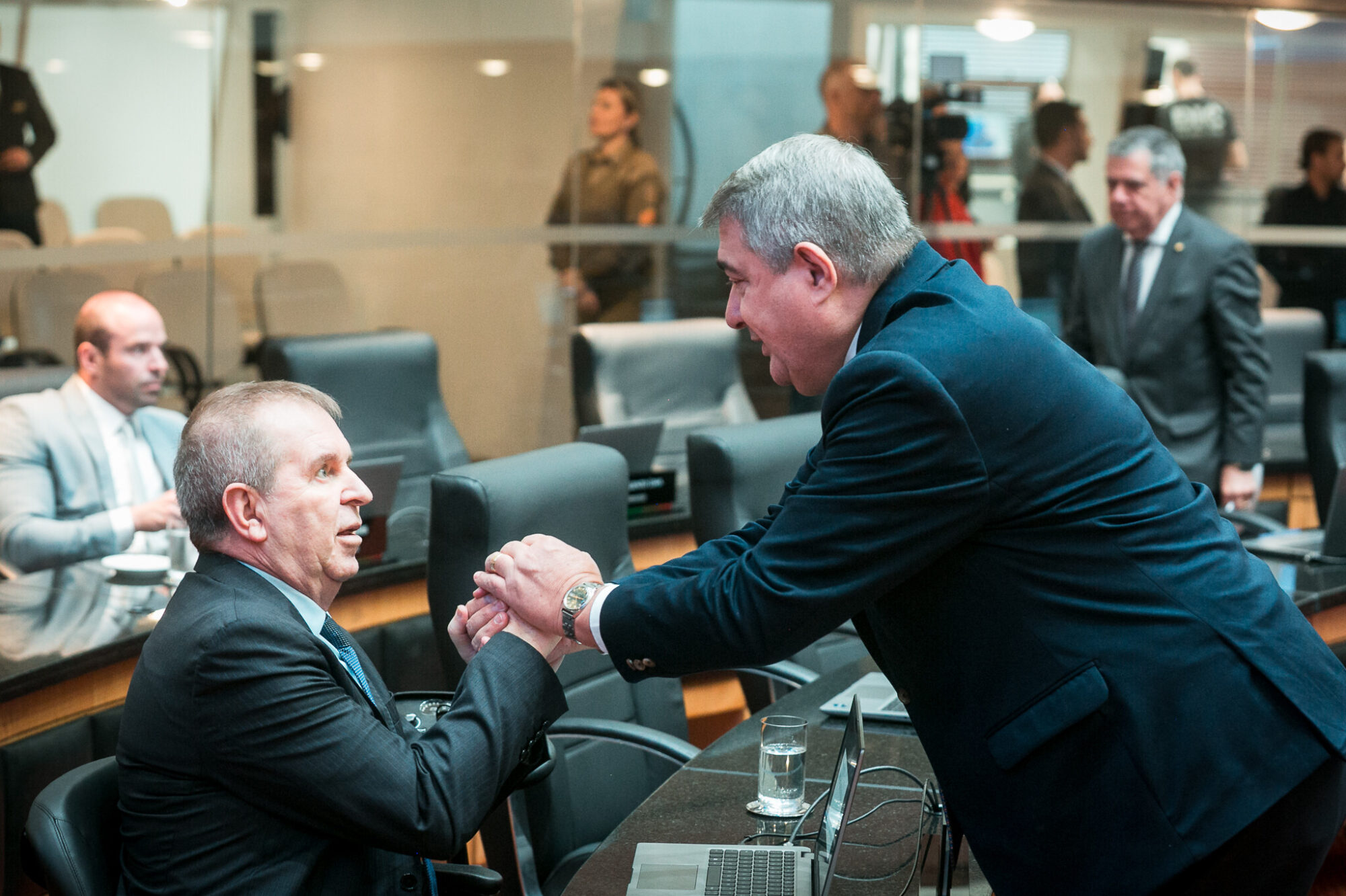 - Deputado Maurício Eskudlark (PL) - Deputado Antídio Lunelli (MDB)