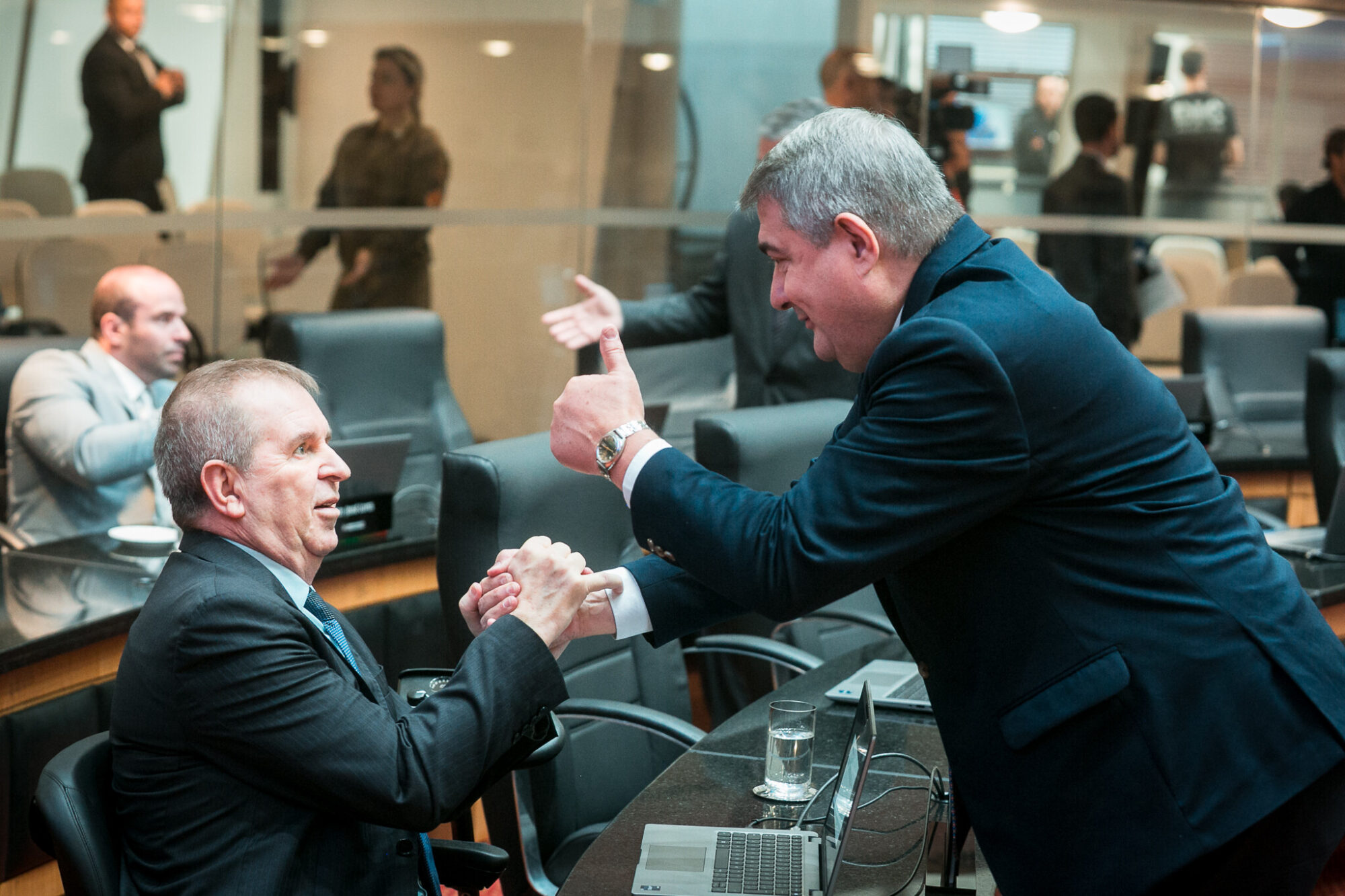 - Deputado Maurício Eskudlark (PL) - Deputado Antídio Lunelli (MDB)
