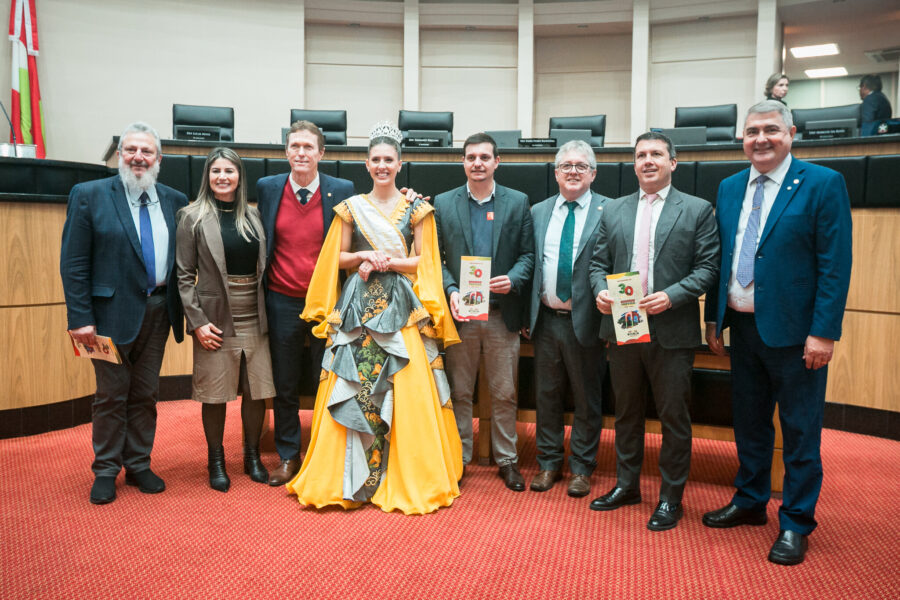 Comitiva de Treviso veio à Assembleia para divulgar o evento