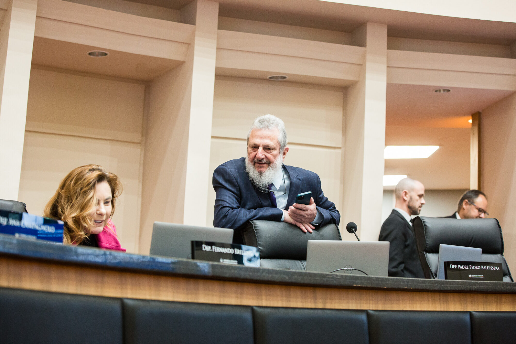 - Deputada Paulinha (Podemos) 	
- Deputado Padre Pedro Baldissera (PT)