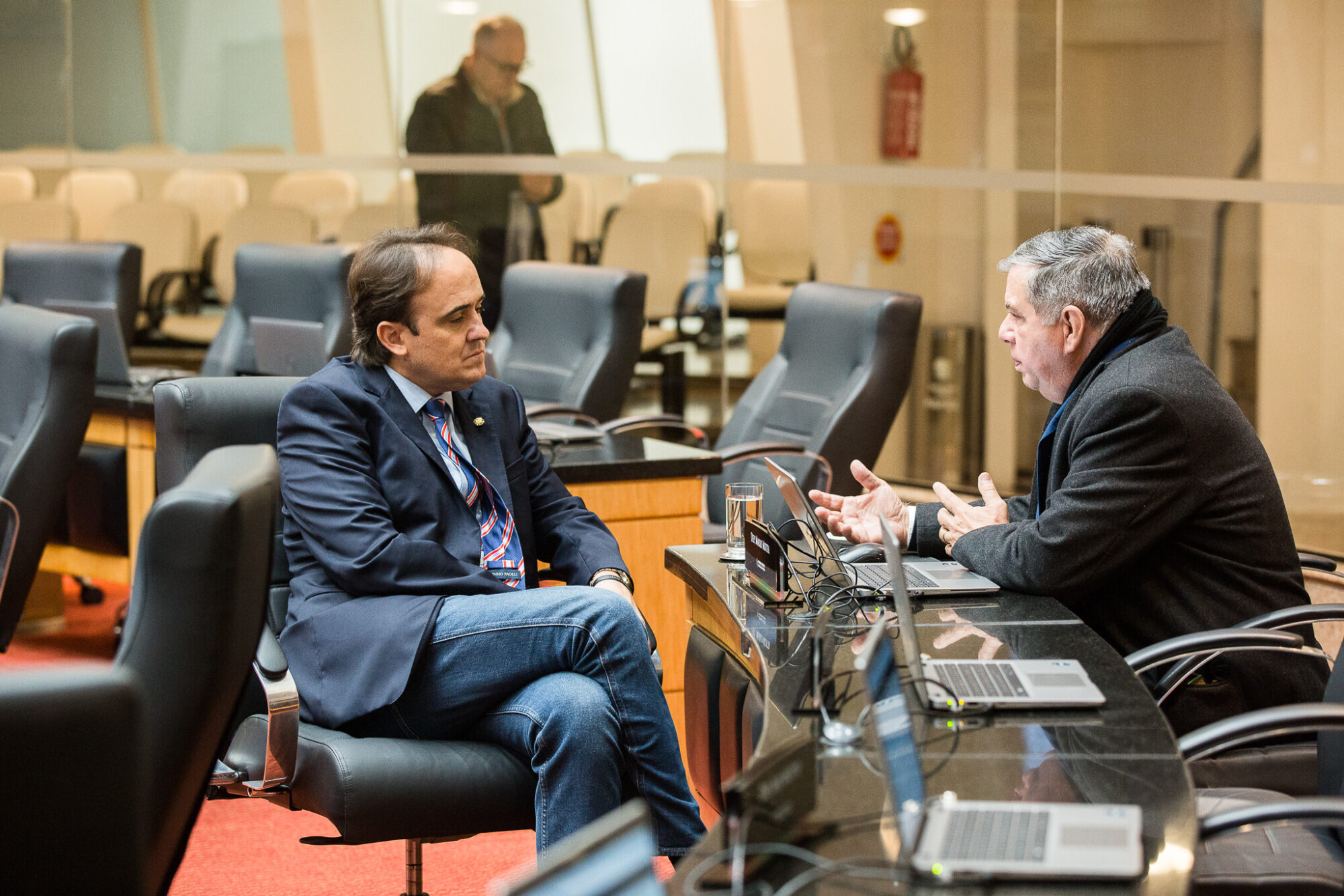 - Deputado Carlos Humberto (PL)
 - Deputado Mário Motta (PSD)