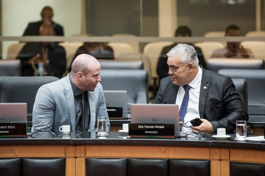 Deputados Sargento Lima e Jessé Lopes