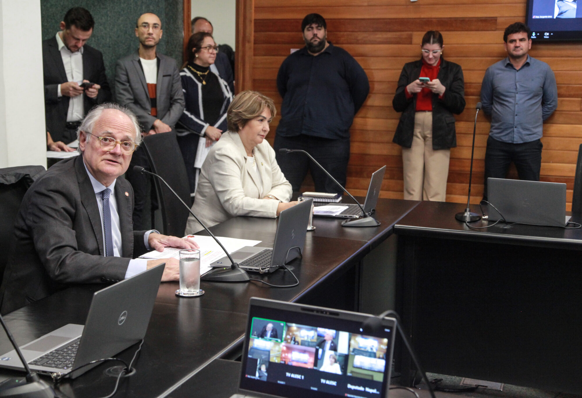 - Deputado Dr. Vicente Caropreso (PSDB) 
-Deputada Janice Krasniak(Podemos)
