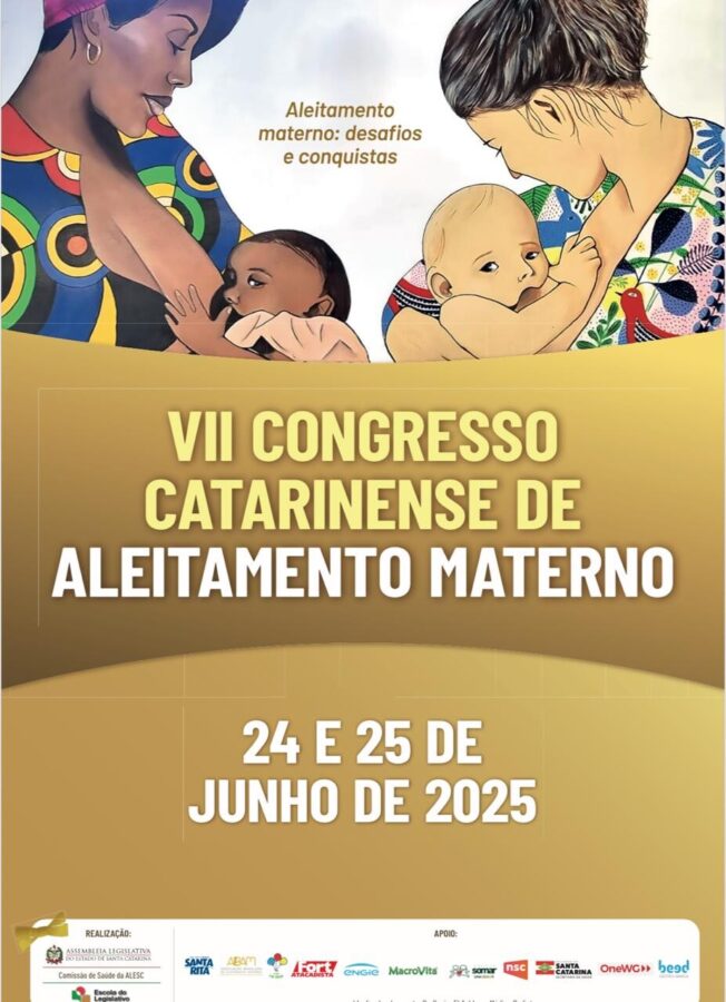 Sétimo Congresso de Aleitamento Materno da Alesc tem inscrições abertas
