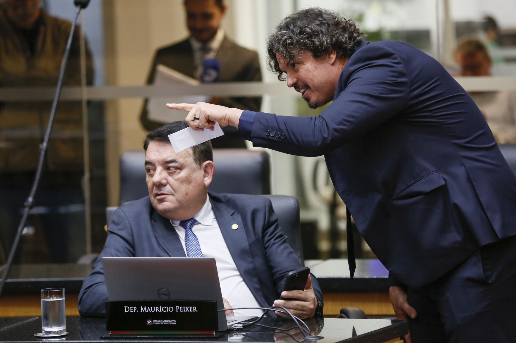 - Deputado Marquito (PSOL)
 - Deputado Mauricio Peixer (PL)