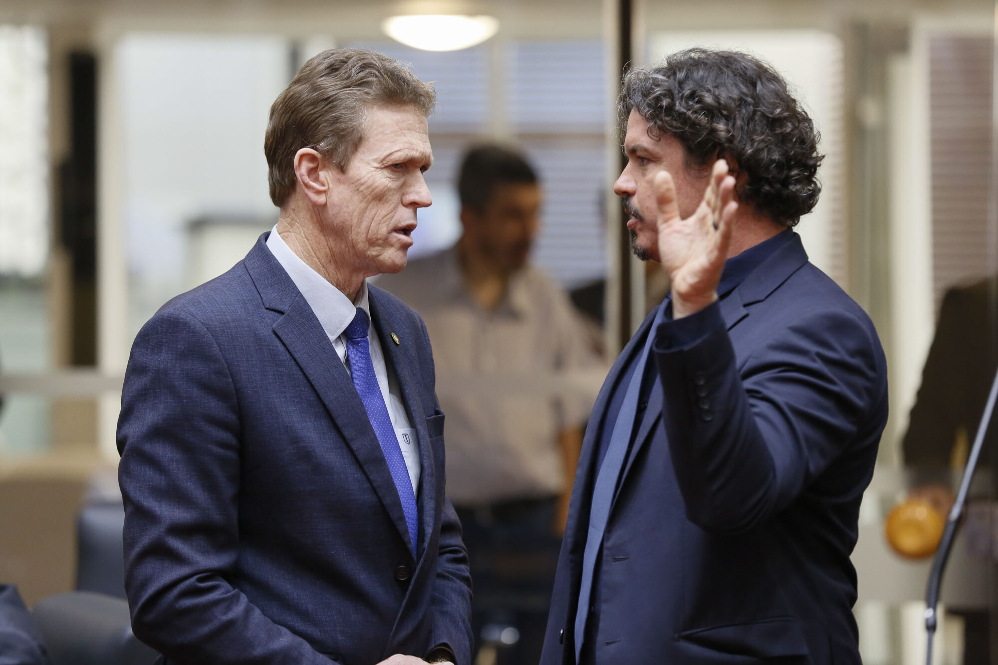 - Deputado Volnei Weber (MDB)
 - Deputado Marquito (PSOL)