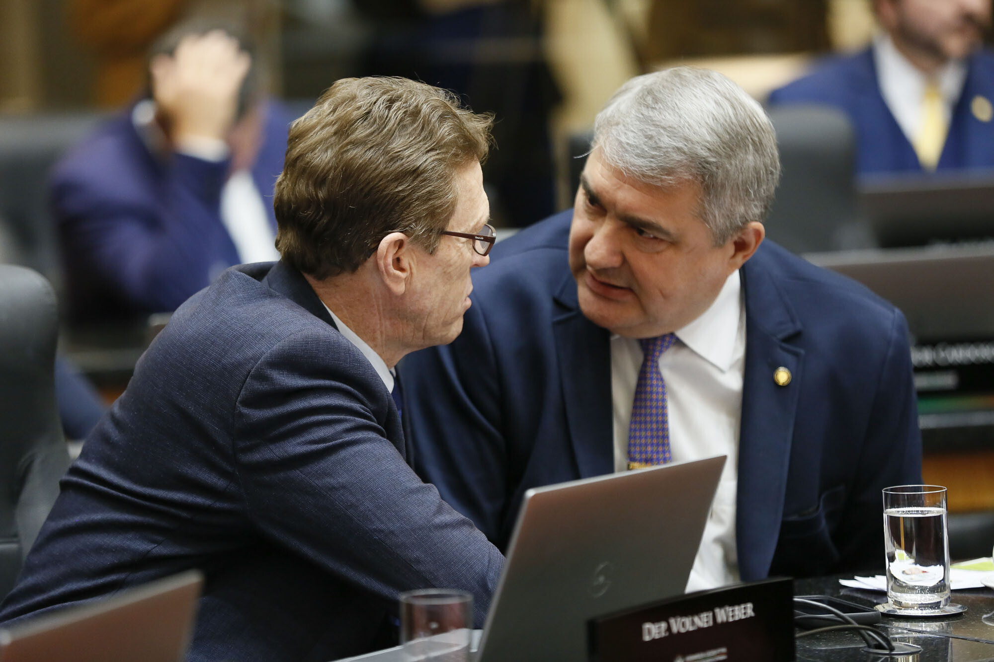 - Deputado Volnei Weber (MDB)
 - Deputado Antídio Lunelli (MDB)
