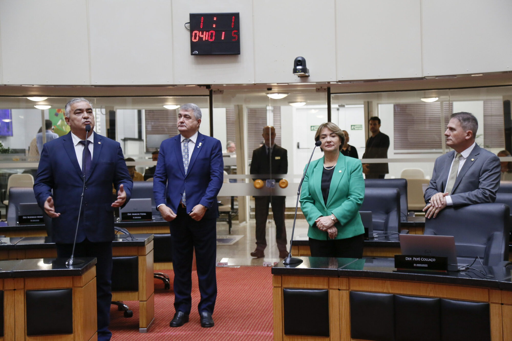 - Deputado Sargento Lima (PL)  - Deputado Antídio Lunelli (MDB) 	
	-Deputada Janice Krasniak(Podemos)
 - Deputado Altair Silva (PP)