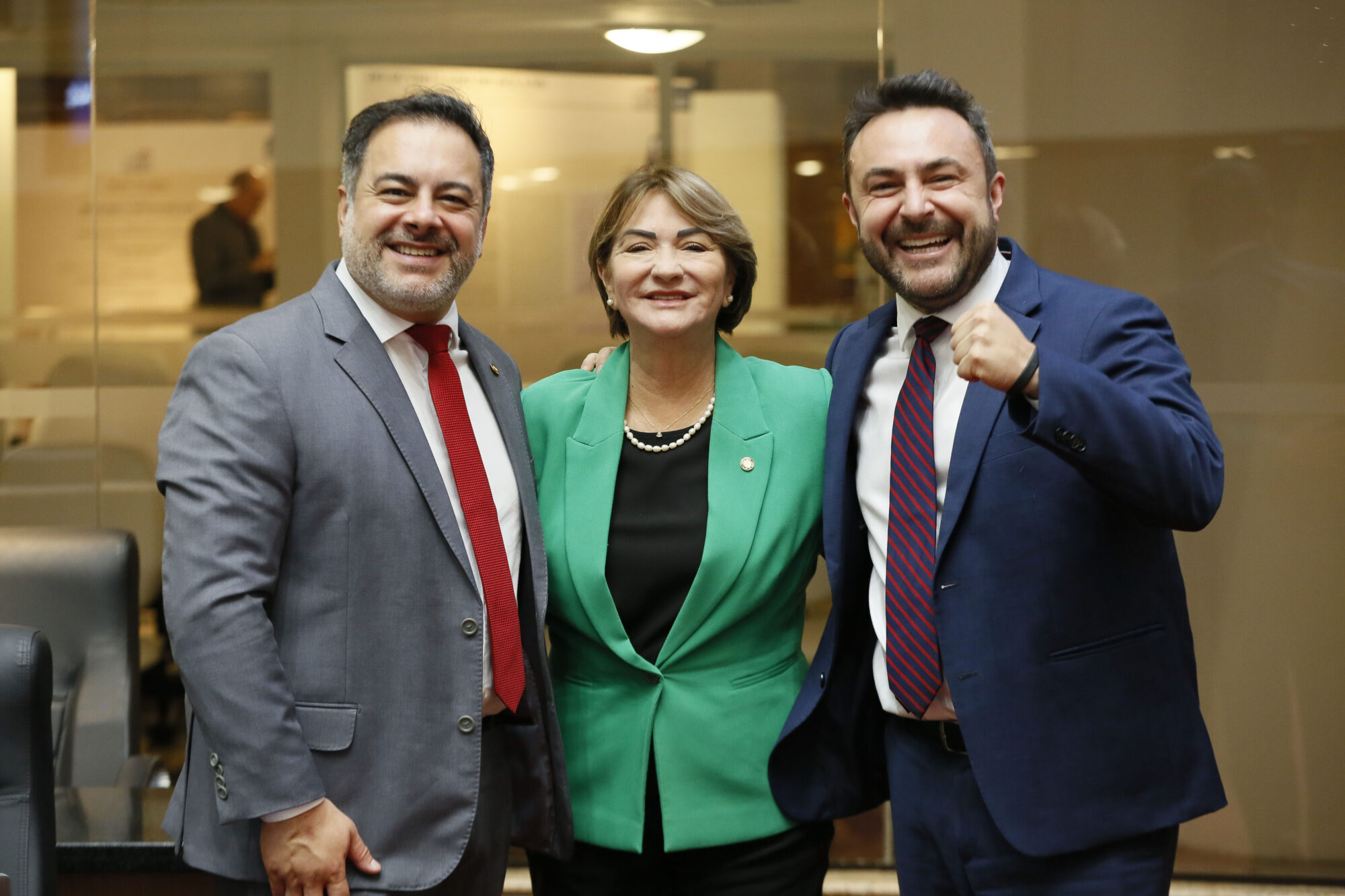 -Deputado Thiago Morastoni (Podemos)-Deputada Janice Krasniak(Podemos)- Deputado Marcius Machado (PL)