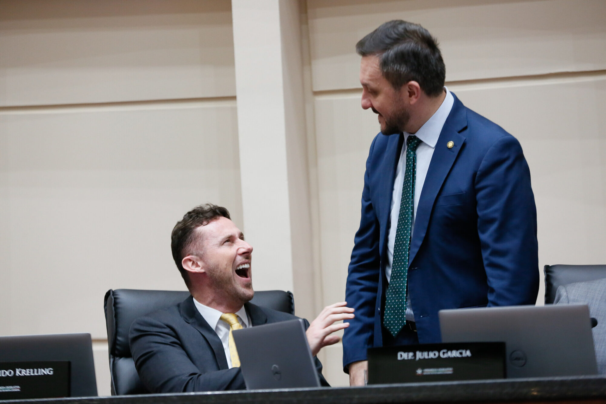 - Deputado Fernando Krelling (MDB) 	
 - Deputado Pepê Collaço (PP)