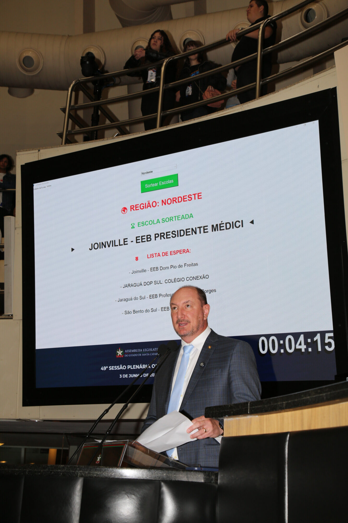 - Deputado Mauro de Nadal (MDB)