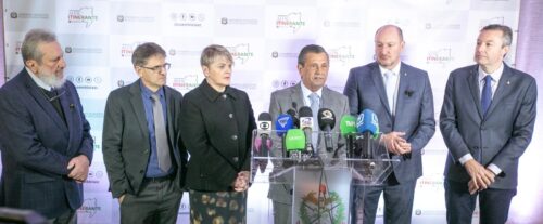 Presidente Julio Garcia abre o Alesc Itinerante e reforça descentralização do Parlamento