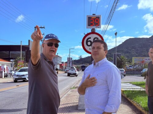 Radar da BR-282 tem limite de velocidade ajustado: menos filas e mais fluidez no trânsito