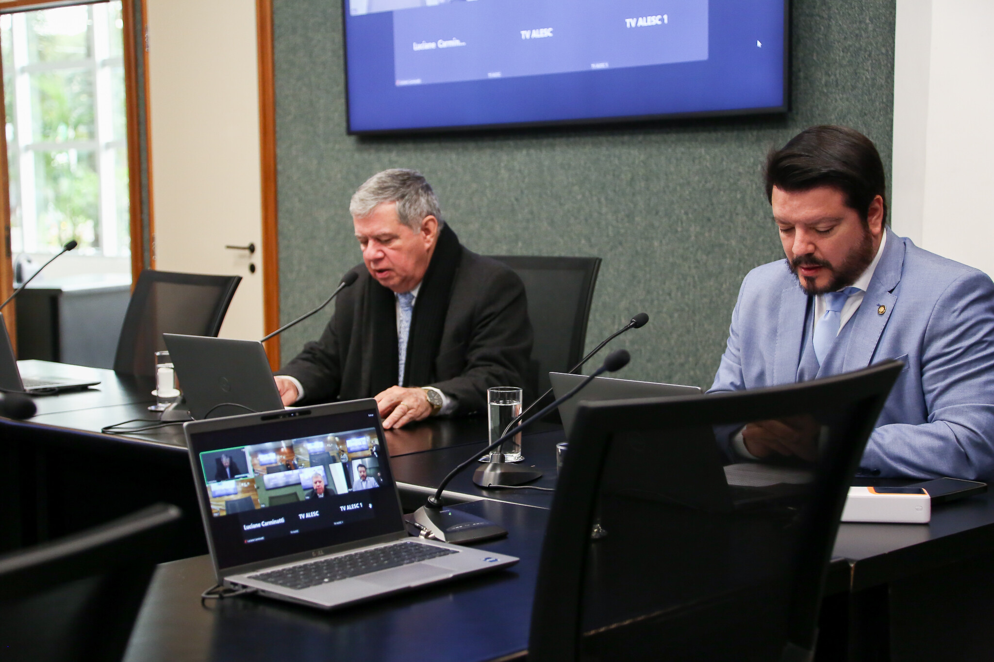 - Deputado Mário Motta (PSD)
 - Deputado Alex Brasil (PL)