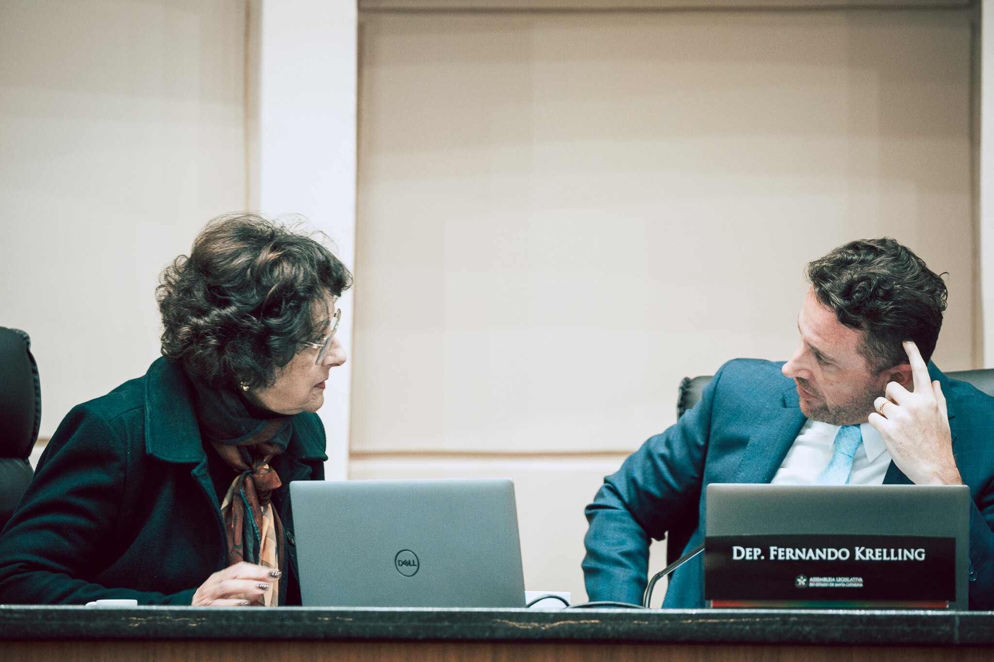 - Deputada Dirce Heiderscheidt (MDB)
 - Deputado Fernando Krelling (MDB)