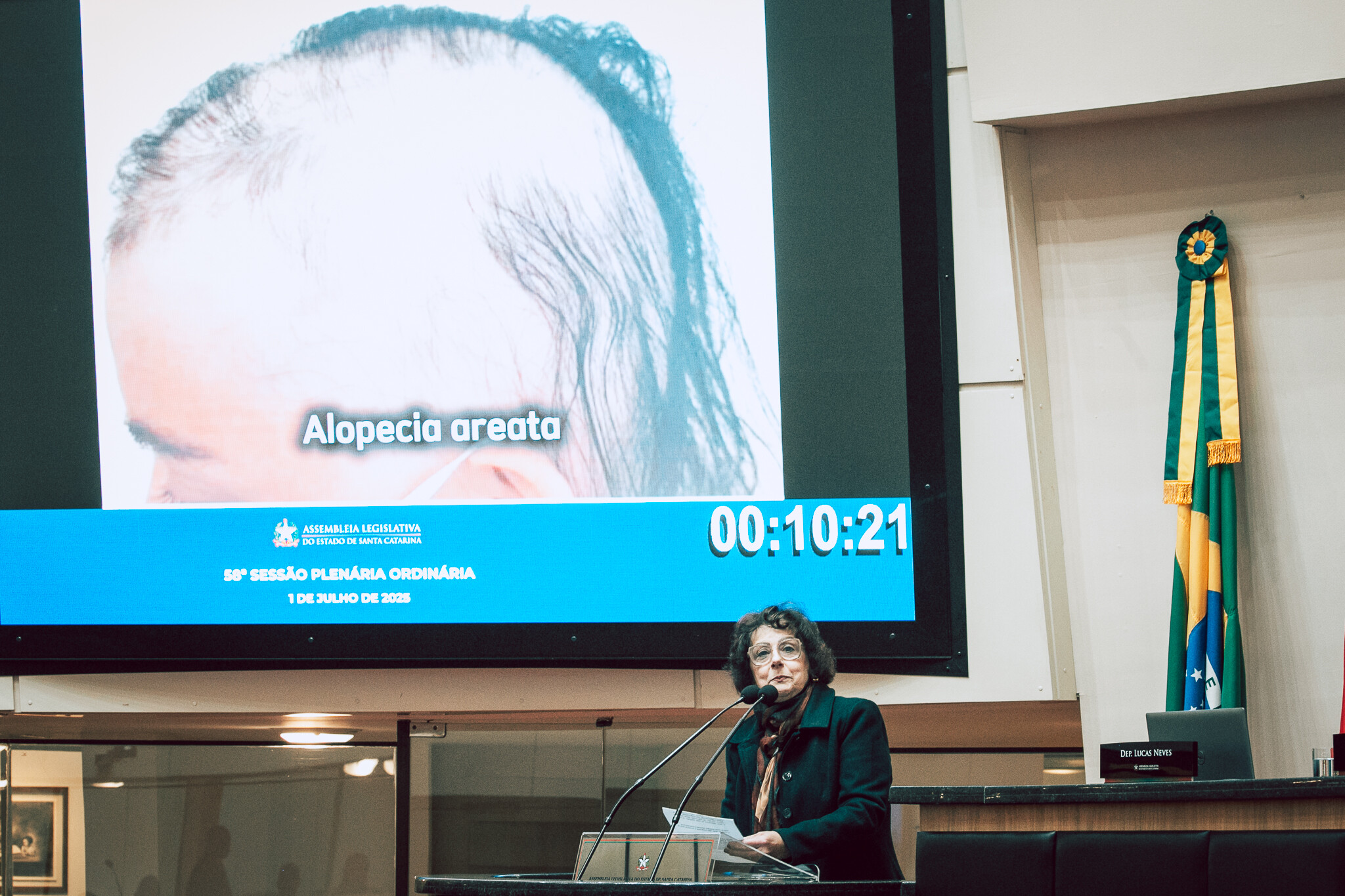 - Deputada Dirce Heiderscheidt (MDB)