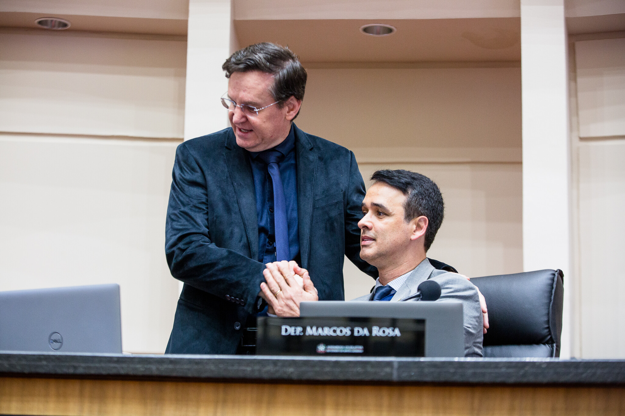 - Deputado Jair Miotto (União) 	
- Deputado Marcos da Rosa (União)