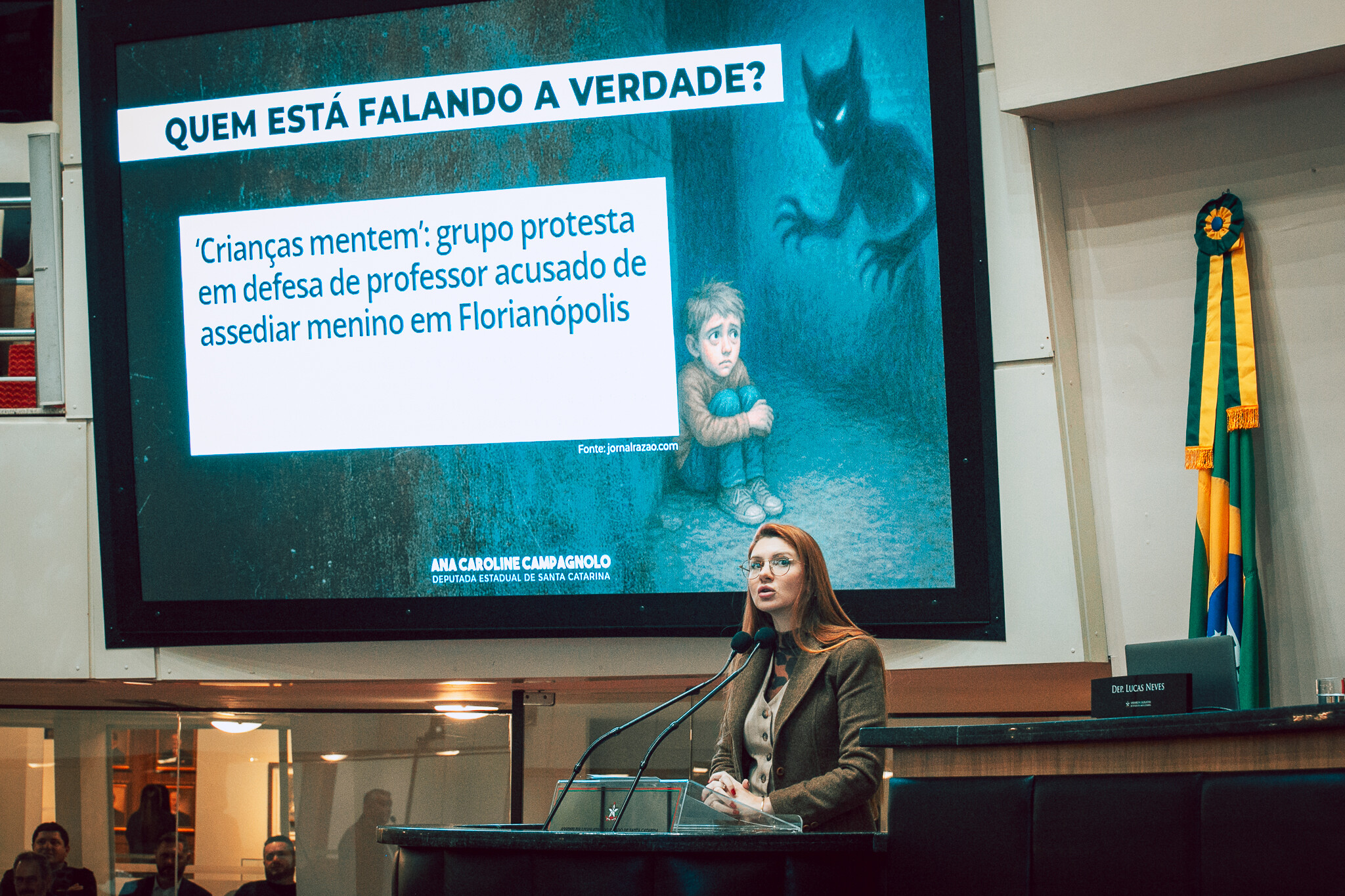 - Deputada Ana Caroline Campagnolo (PL)