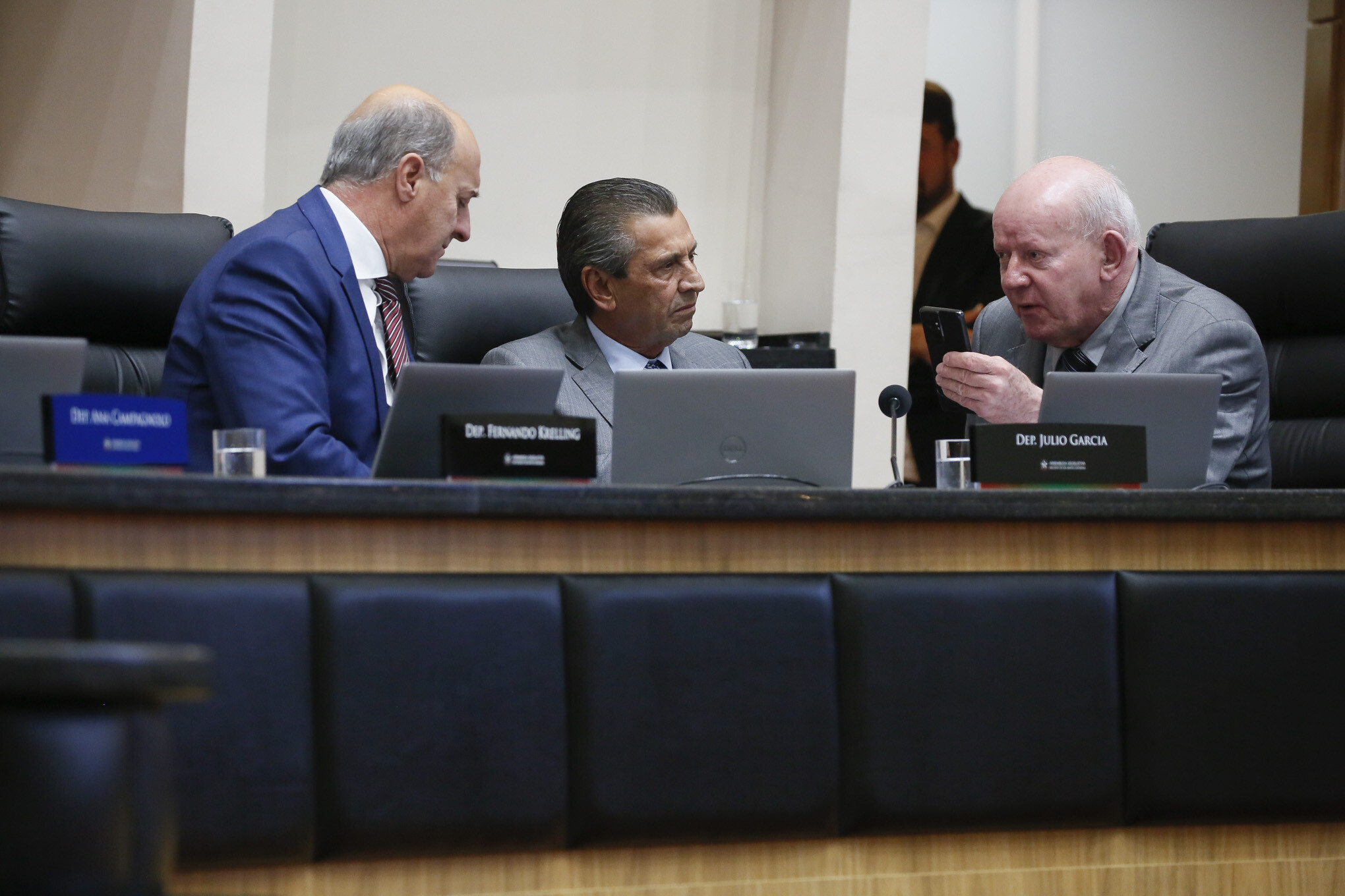 - Deputado José Milton Scheffer (PP)
 - Deputado Julio Garcia (PSD)