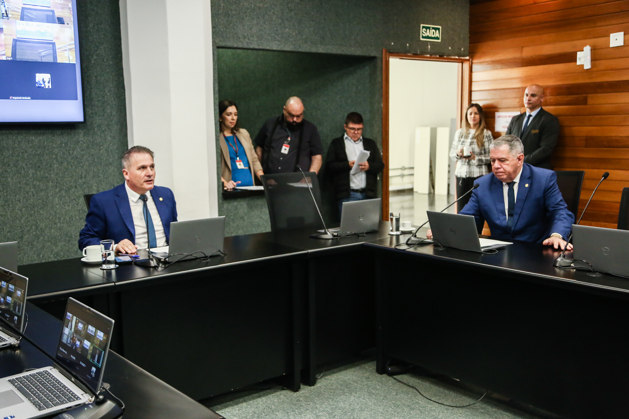 - Deputado Altair Silva (PP) 	
 - Deputado Mário Motta (PSD)