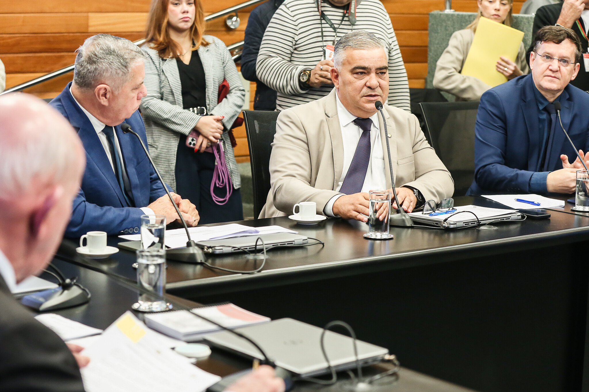 - Deputado Mário Motta (PSD)
- Deputado Sargento Lima (PL)  - Deputado Jair Miotto (União)