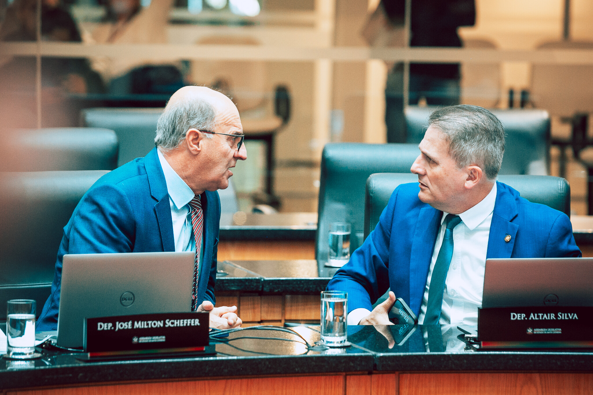 - Deputado José Milton Scheffer (PP)
 - Deputado Altair Silva (PP)