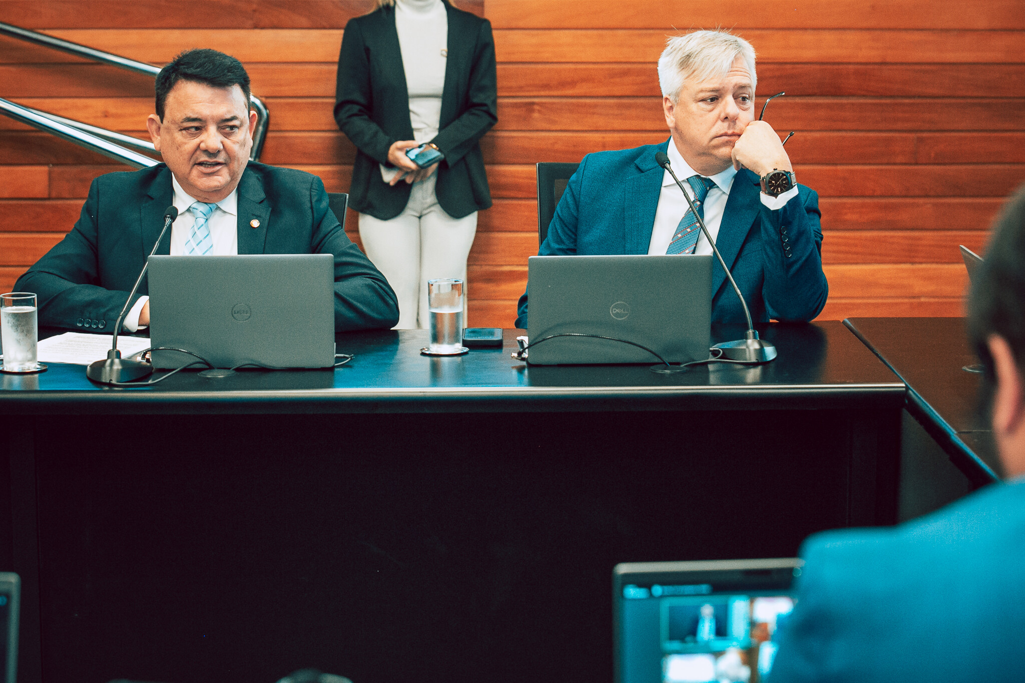 - Deputado Mauricio Peixer (PL)	
 - Deputado Fabiano da Luz (PT)