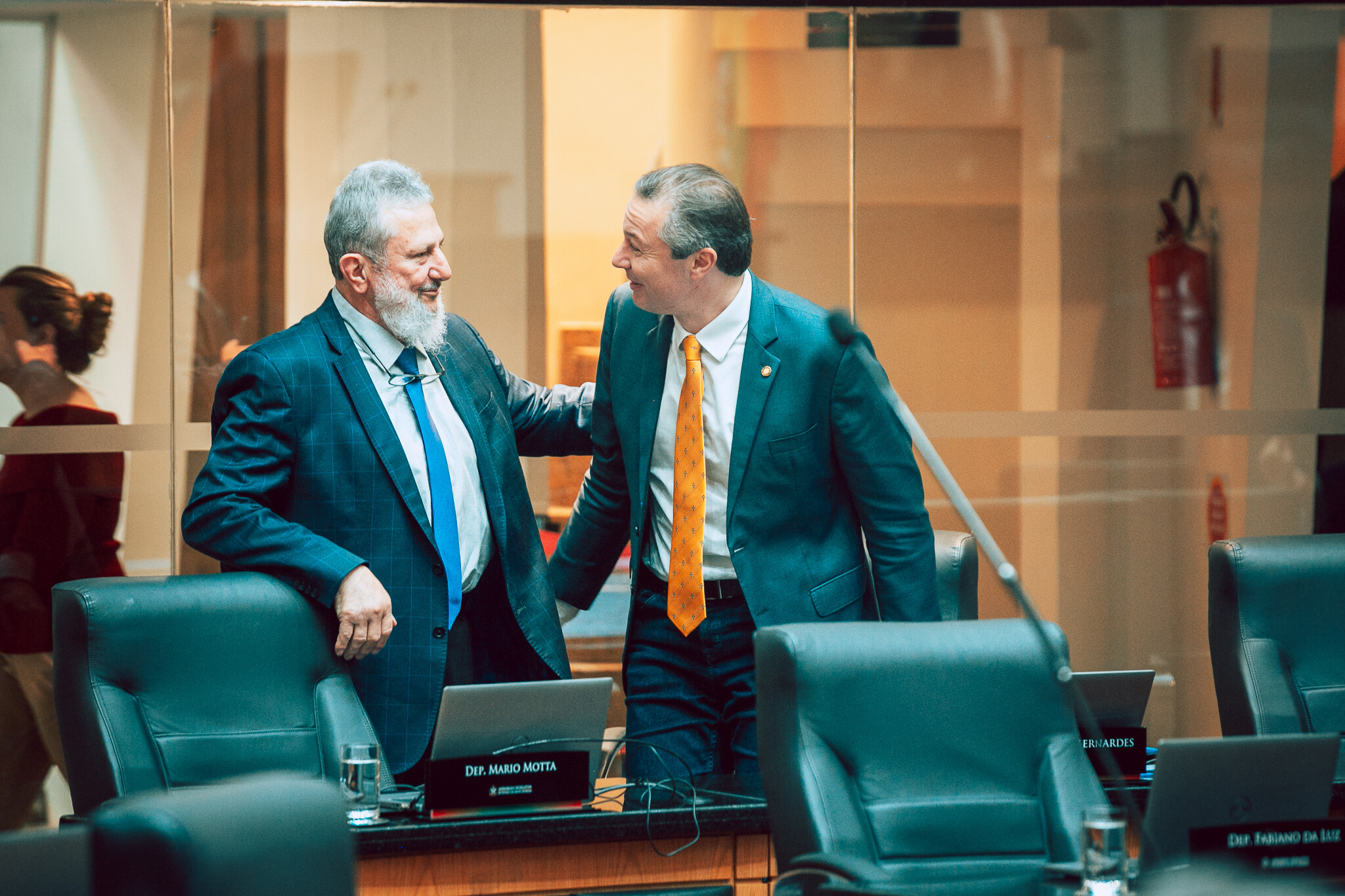- Deputado Padre Pedro Baldissera (PT) 	
 - Deputado Napoleão Bernardes (PSD)
