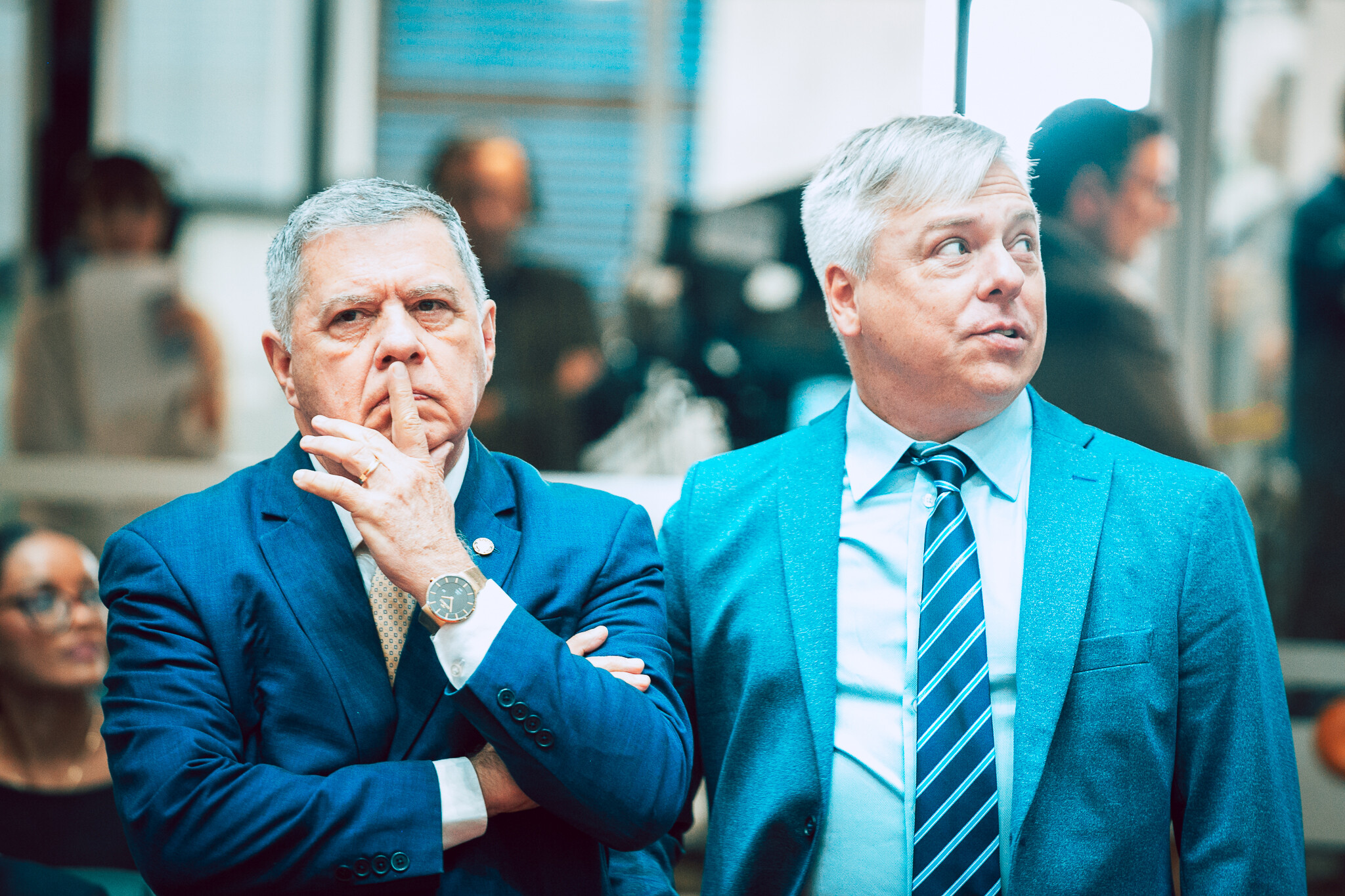 - Deputado Mário Motta (PSD)
 - Deputado Fabiano da Luz (PT)