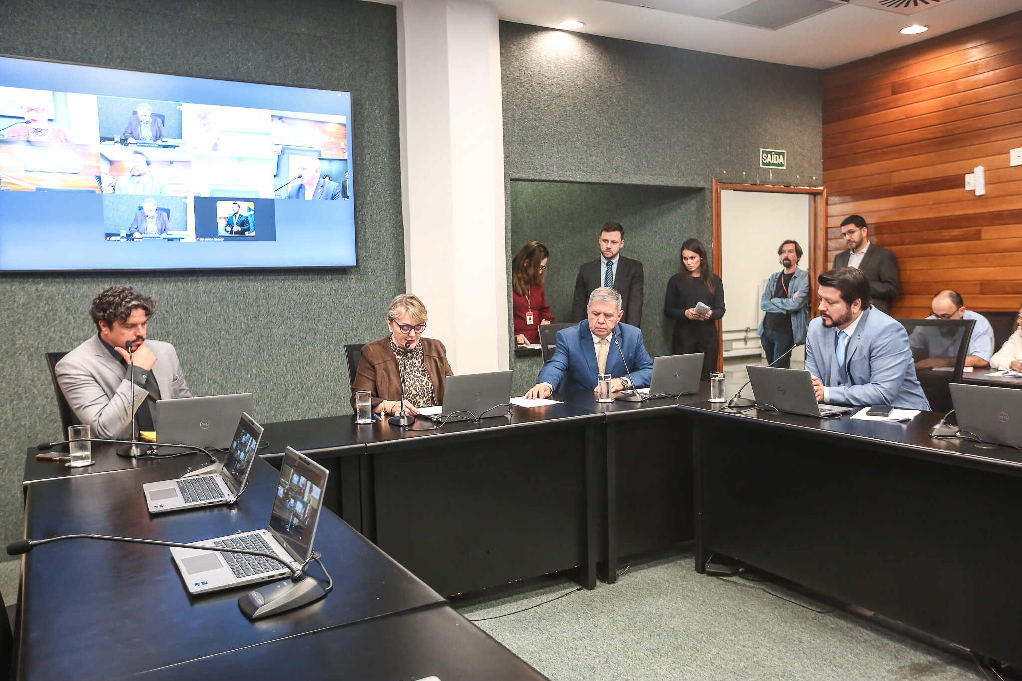 - Deputado Marquito (PSOL)- Deputada Luciane Carminatti (PT)  - Deputado Mário Motta (PSD)

 - Deputado Alex Brasil (PL)