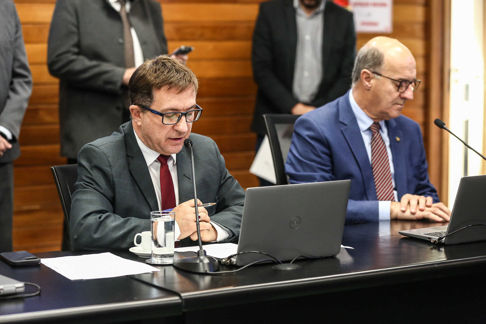- Deputado Junior Cardoso (PRD)
 - Deputado José Milton Scheffer (PP)
