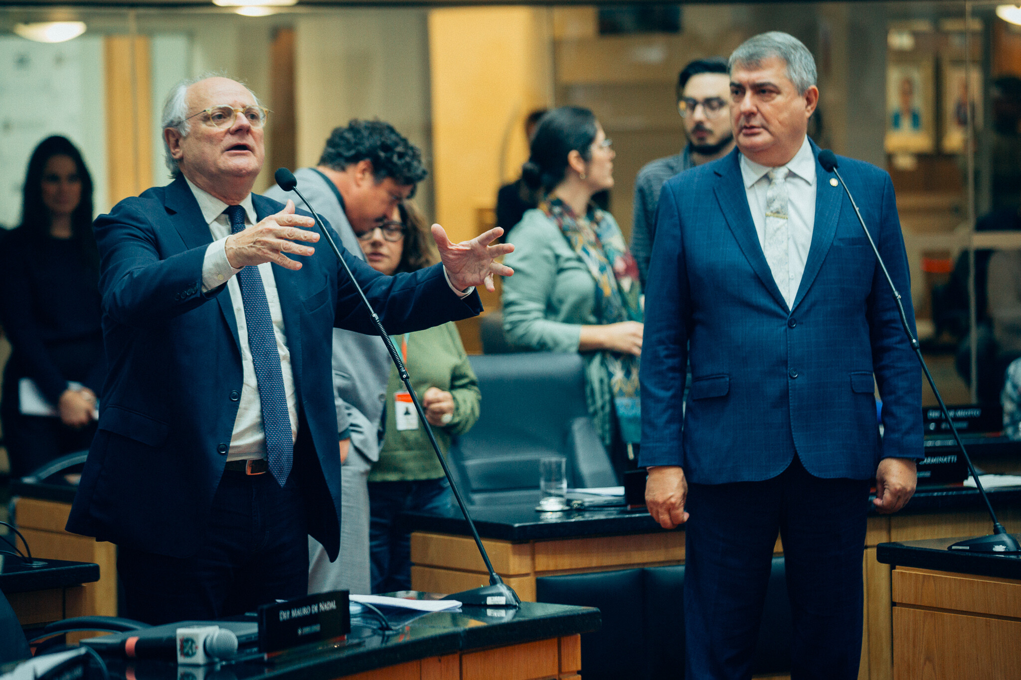 - Deputado Dr. Vicente Caropreso (PSDB) 
 - Deputado Antídio Lunelli (MDB)