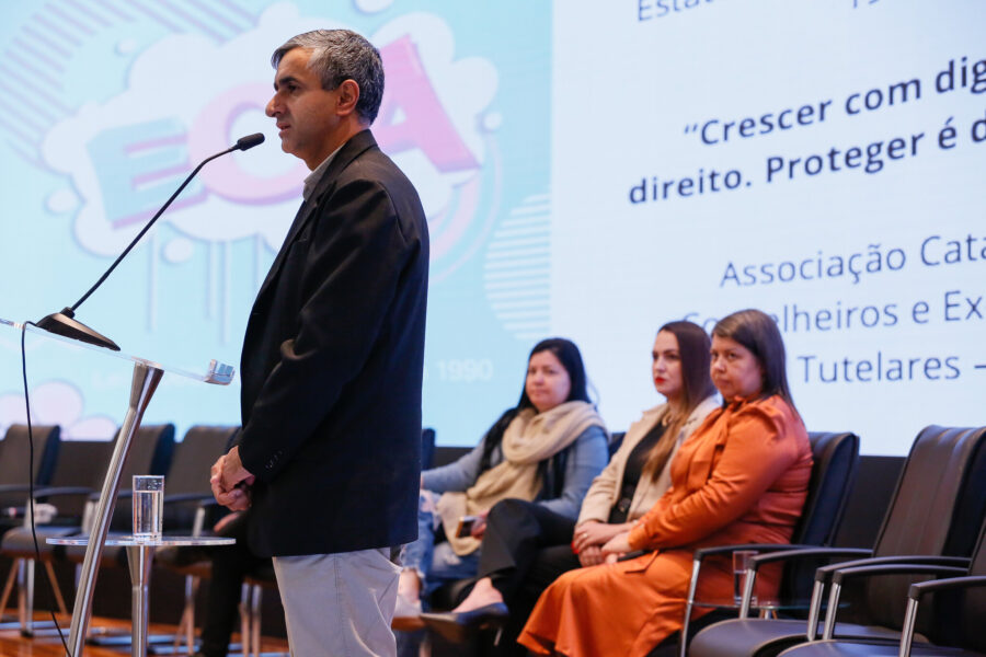 Valdecir Rodrigues, presidente da Associação Catarinense de Conselheiros Tutelares.