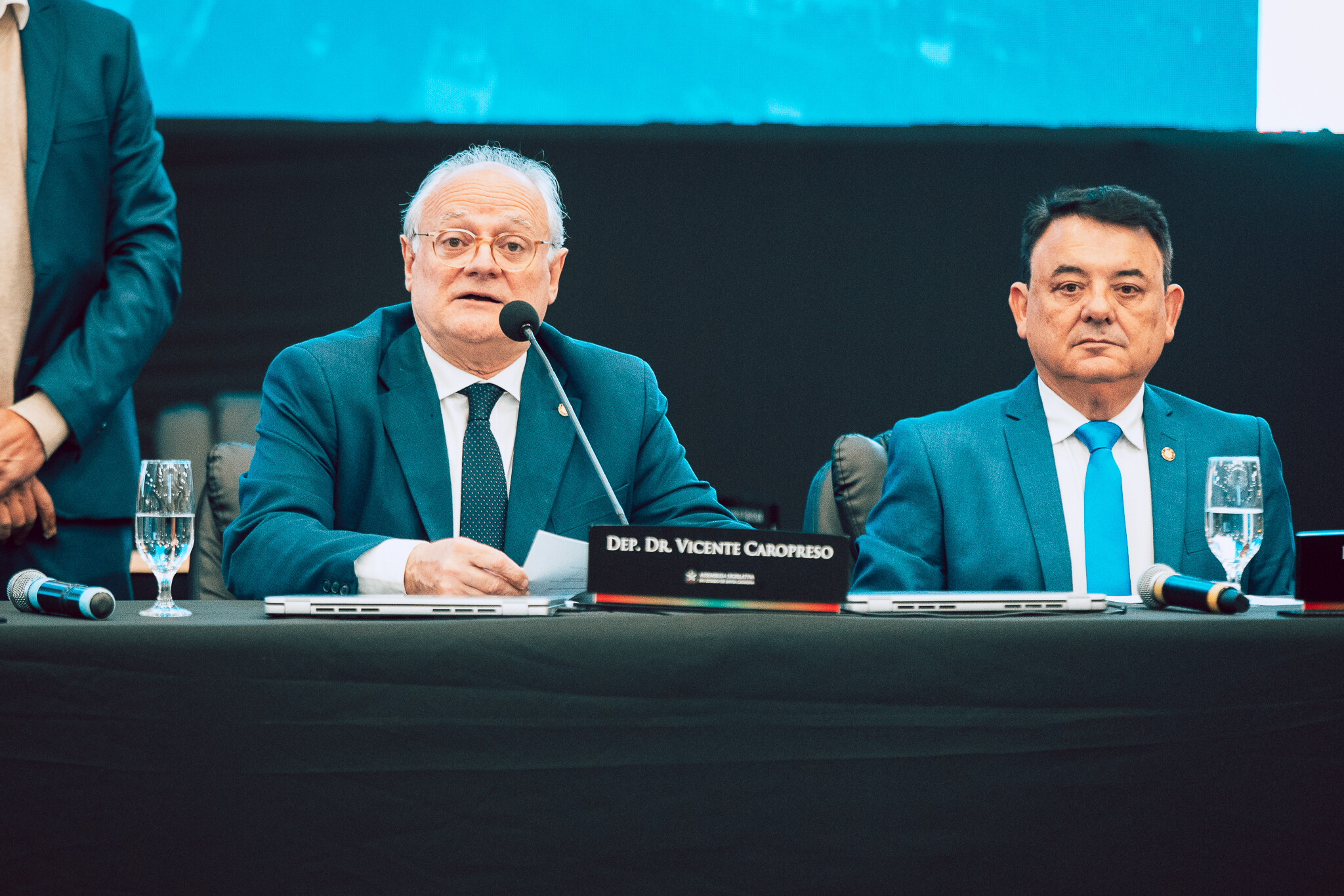 - Deputado Dr. Vicente Caropreso (PSDB)  - Deputado Mauricio Peixer (PL)