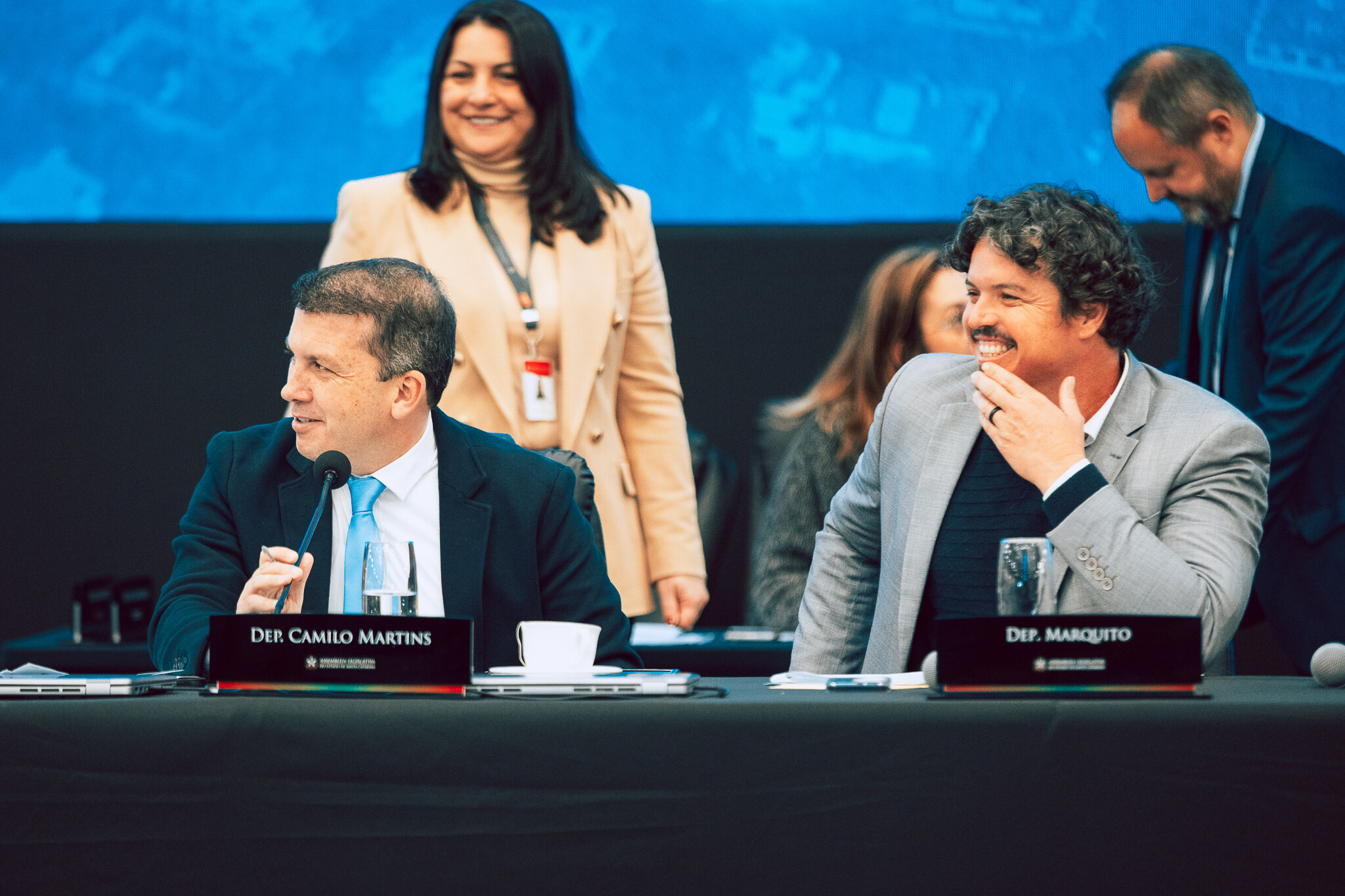 - Deputado Camilo Martins (Podemos) 	
 - Deputado Marquito (PSOL)