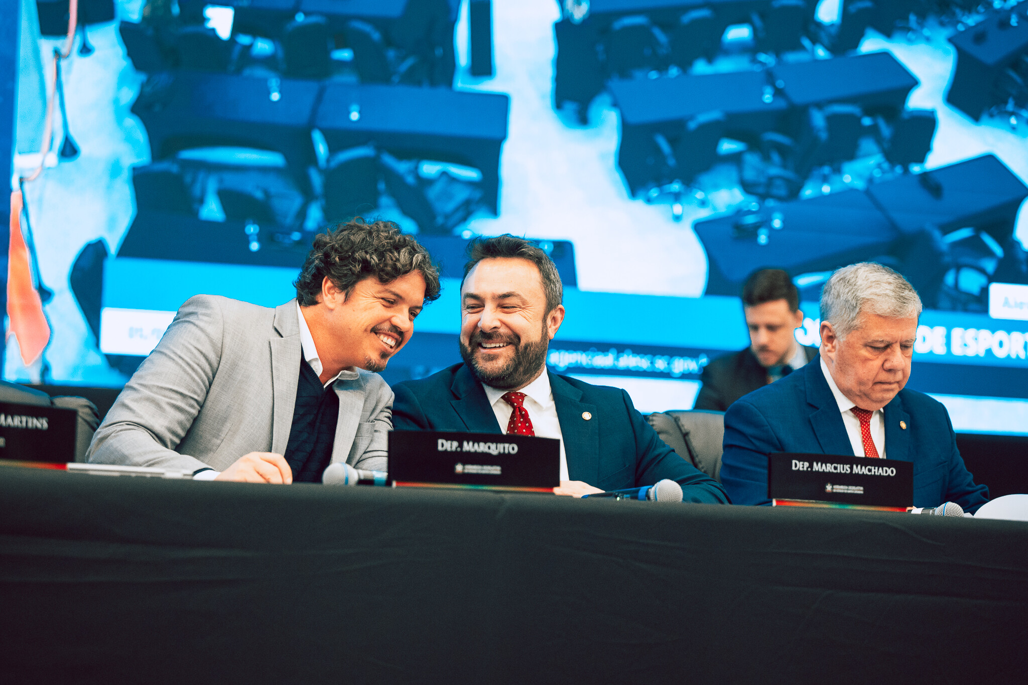 - Deputado Marquito (PSOL) - Deputado Marcius Machado (PL)