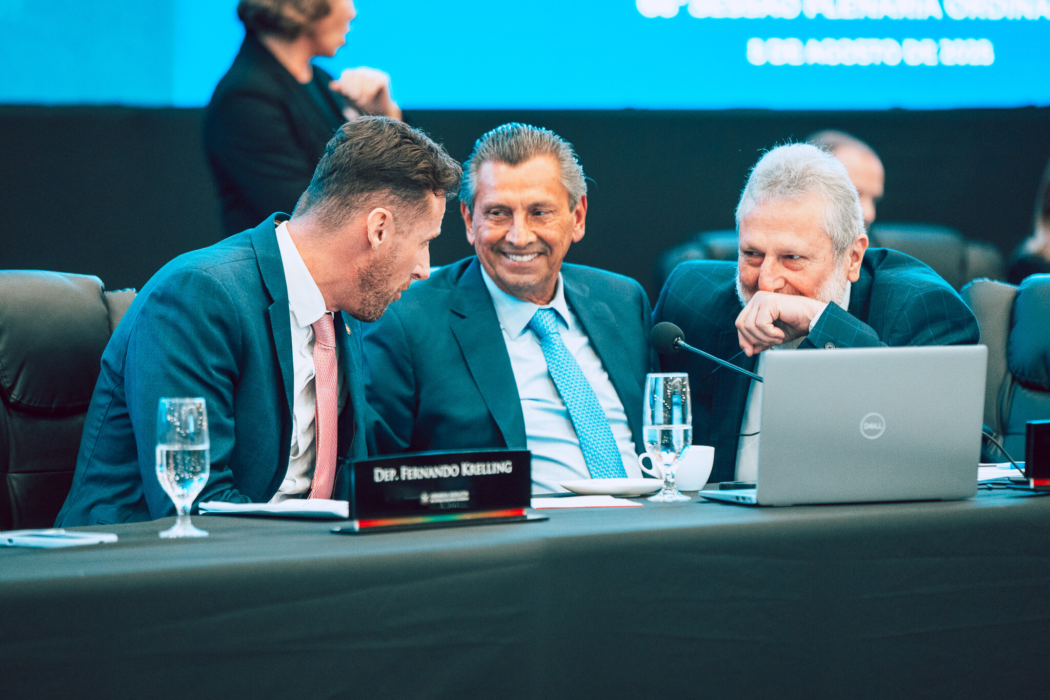 - Deputado Fernando Krelling (MDB)
- Deputado Julio Garcia (PSD) - Deputado Padre Pedro Baldisera (PT)