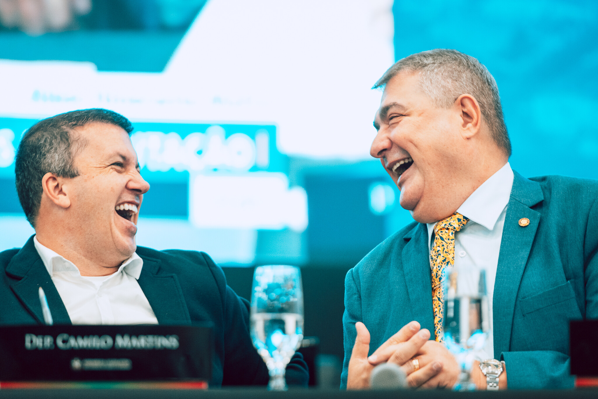 - Deputado Camilo Martins (Podemos)  - Deputado Antídio Lunelli (MDB)