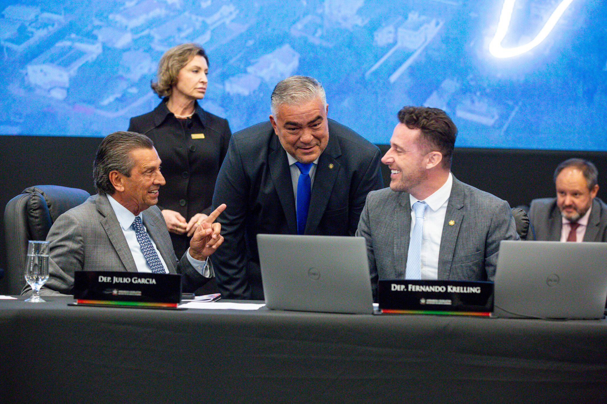 - Deputado Julio Garcia (PSD)  - Deputado Sargento Lima (PL) 	
	- Deputado Fernando Krelling (MDB)