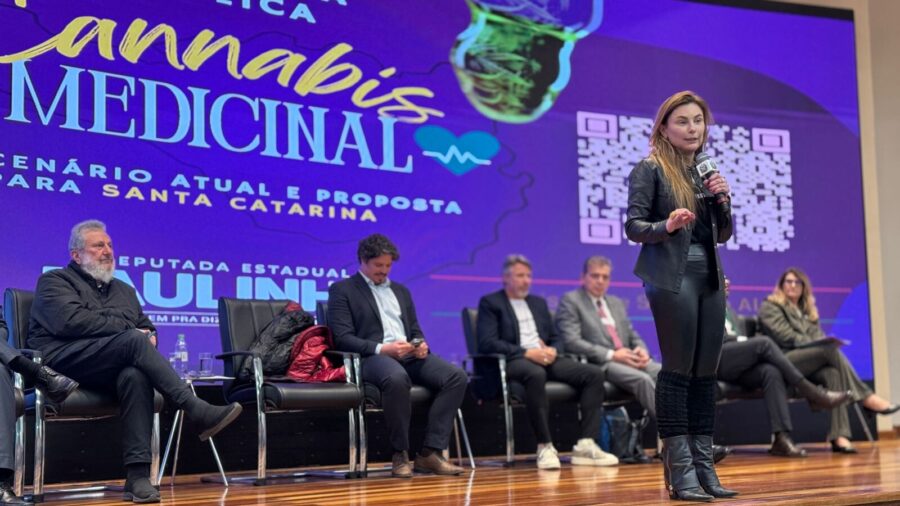 Paulinha lidera debate sobre cannabis medicinal em audiência pública histórica na Alesc