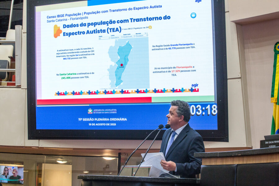 Deputado Ivan Naatz: números alarmantes e ação conjunta