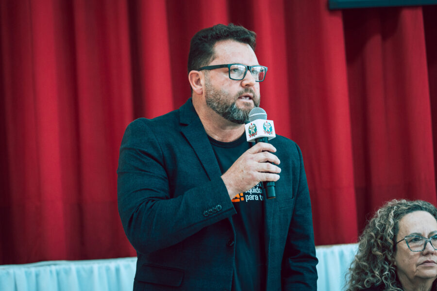 Silvio Schlickmann, presidente da Apae de São Ludgero.