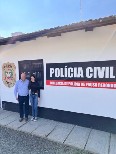 Oscar Gutz garante reforma da Delegacia Civil de Pouso Redondo