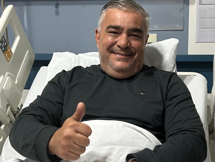 Após infarto e angioplastia, Sargento Lima recebe alta hospitalar