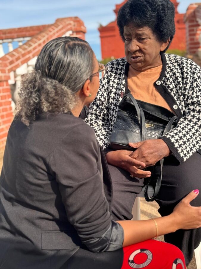 Priscila e Dona Selma